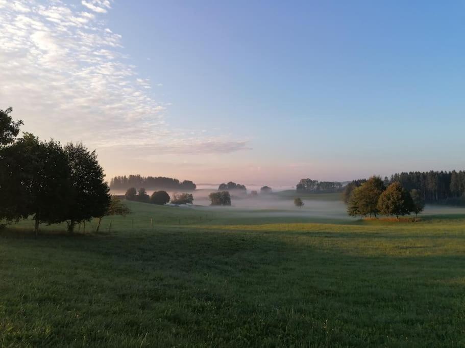 5Sterne Ferienwohnung Im Fachwerk Mit Bergblick In Alleinlage Und Grossem Garten, Infrarotkabine Humberg Luaran gambar