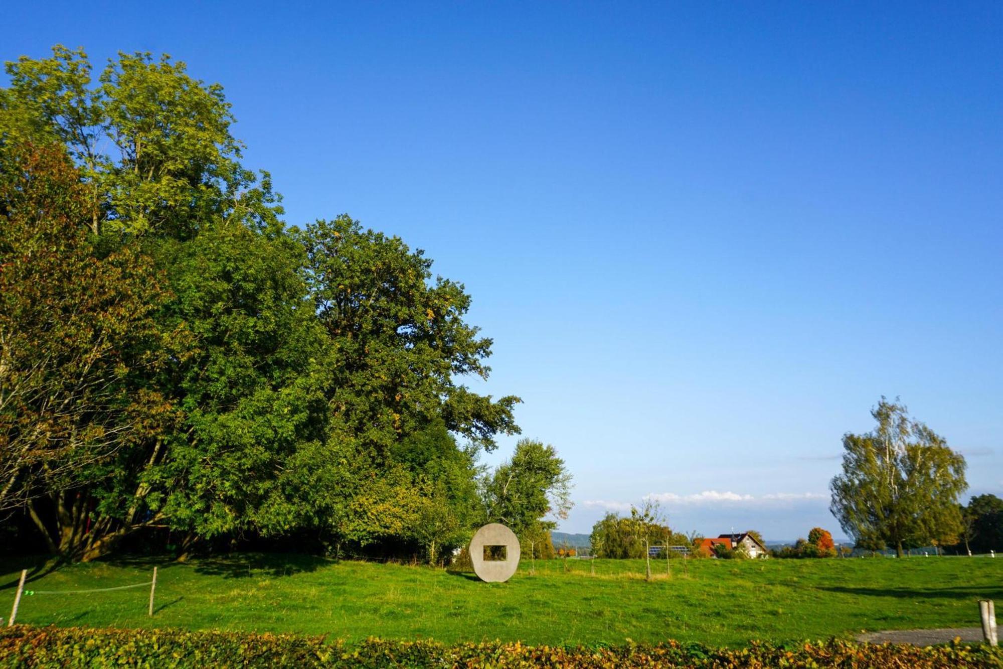 5Sterne Ferienwohnung Im Fachwerk Mit Bergblick In Alleinlage Und Grossem Garten, Infrarotkabine Humberg Luaran gambar